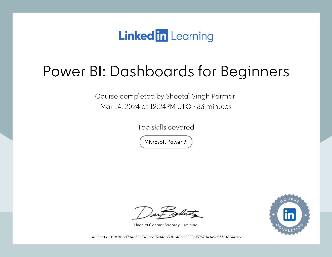PowerBI Dashboards